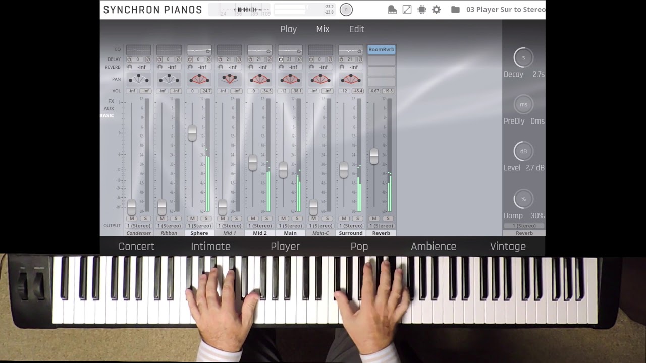 VSL Synchron Blüthner 1895: Beethoven Waldstein Piano Sonata (excerpt), by Guy Bacos