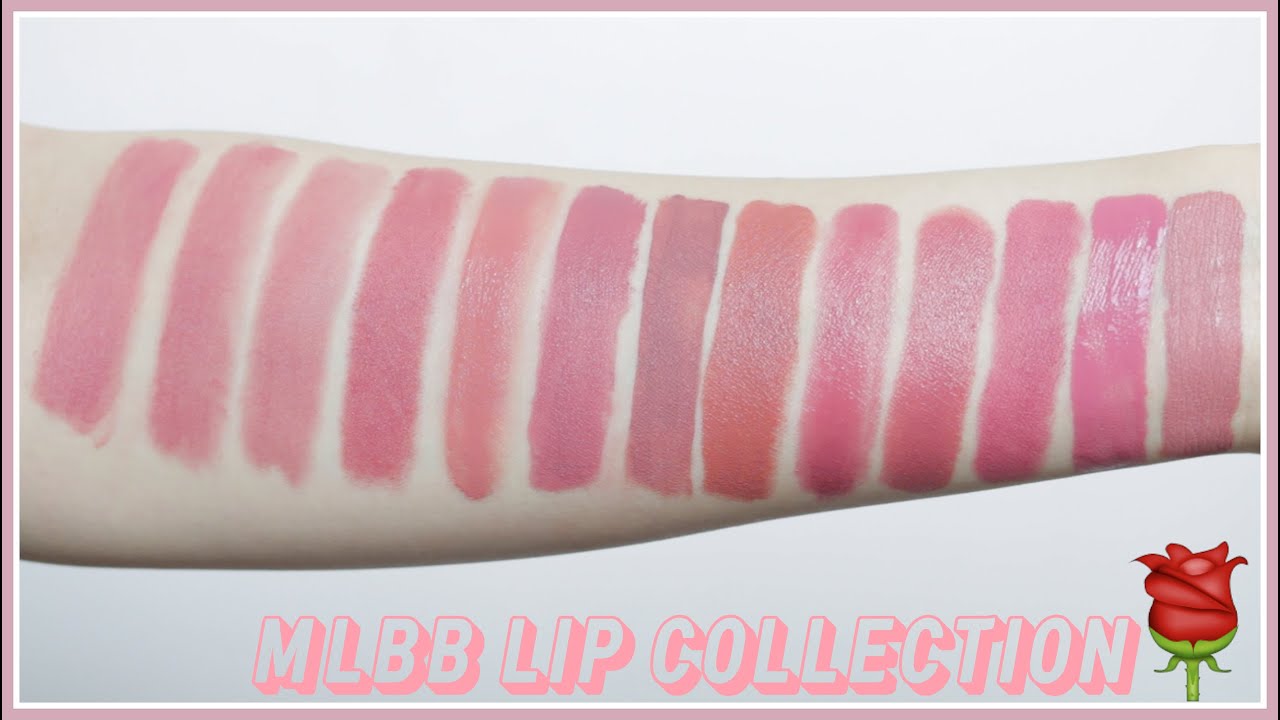 Dusty Rose MLBB Lip Collection | 말린장미 MLBB 립 발색/비교 🌹