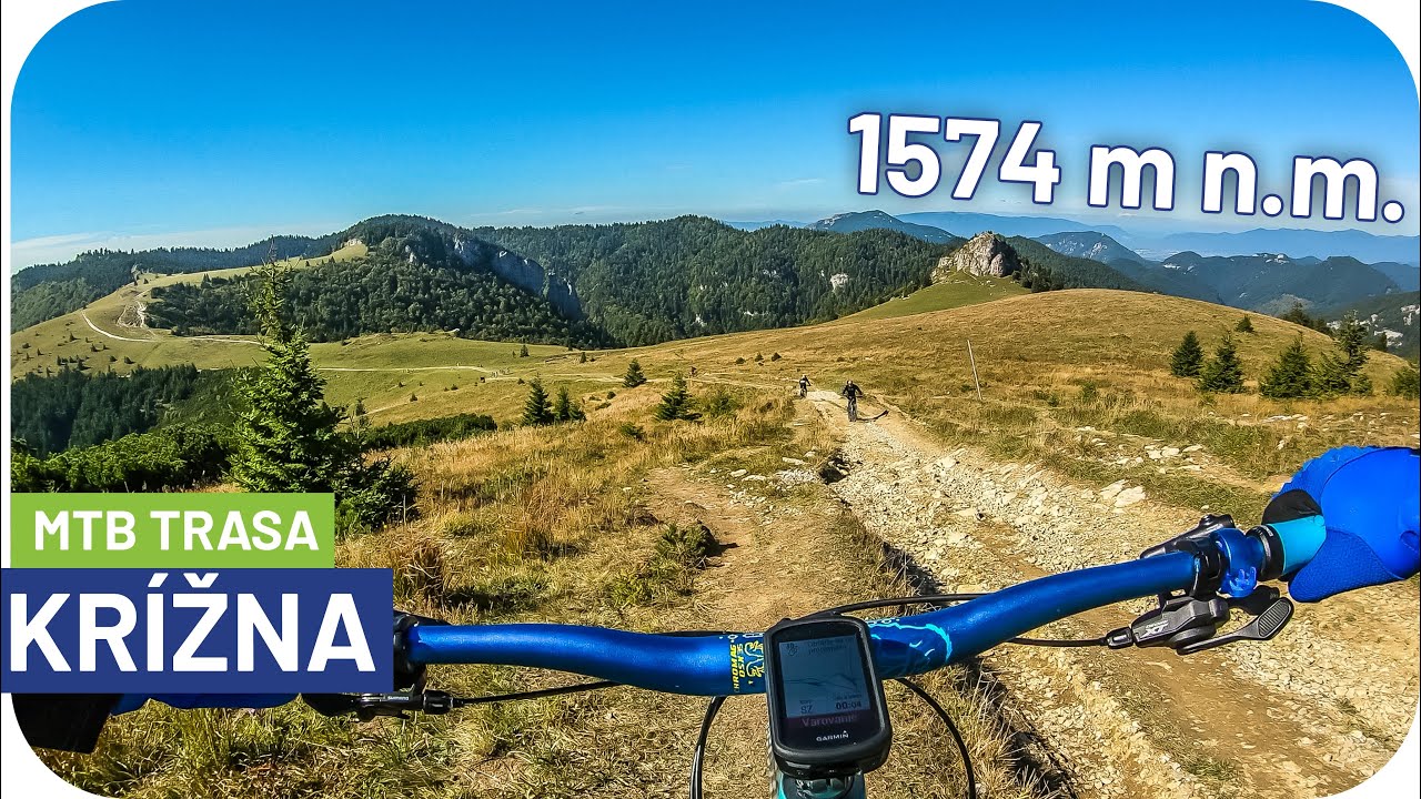 Cyklovýlet Krížna - Kráľova Studňa zo Sedla Malý Šturec│MTB Cyklotrasa Hrebeňovka Veľká Fatra