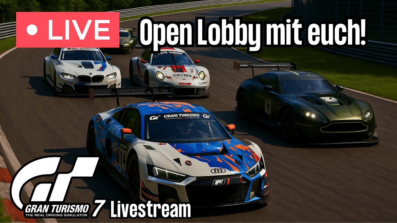 LIVE GT7: NUR OPEN LOBBY MIT EUCH! | !tts !fanatec #WERBUNG