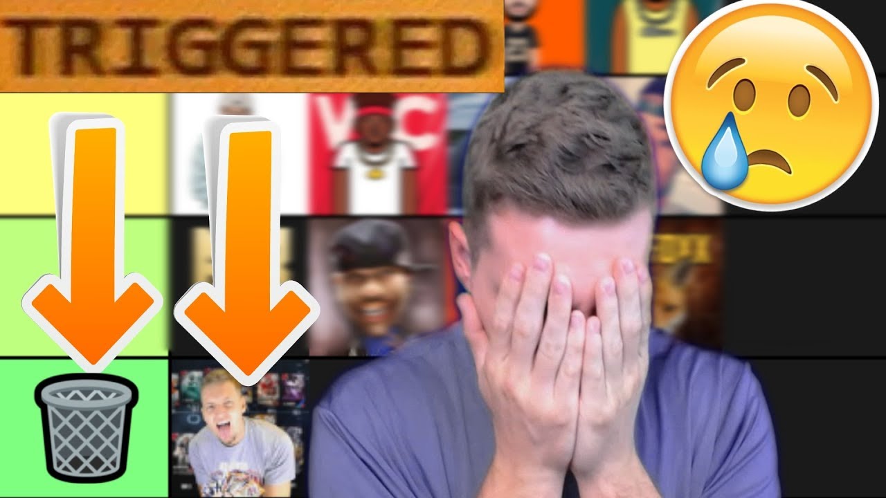 REACTING TO MY RANK ON YOUTUBER TIER LISTS