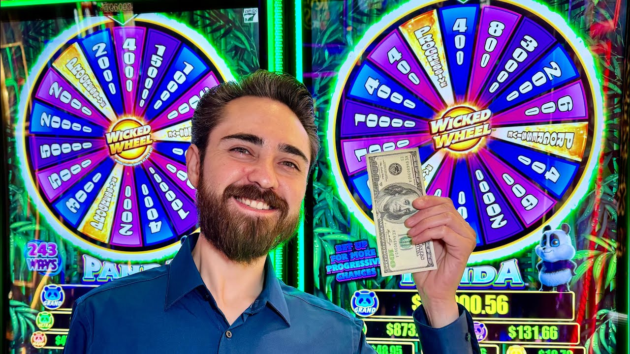 The WINS I Got On This Panda Wheel Slot Are WILD!