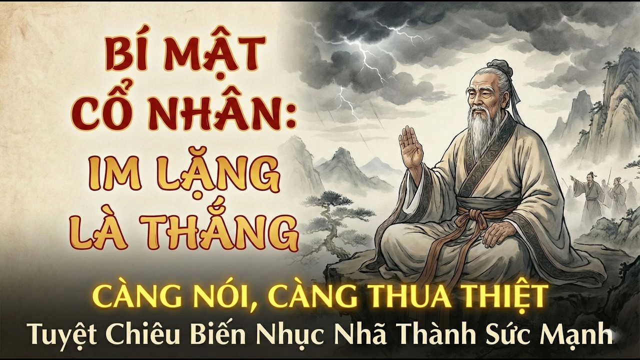CỔ NHÂN DẠY: Trí tuệ cổ xưa để chịu đựng lời vu khống: Khi im lặng là phòng thủ mạnh mẽ nhất của bạn