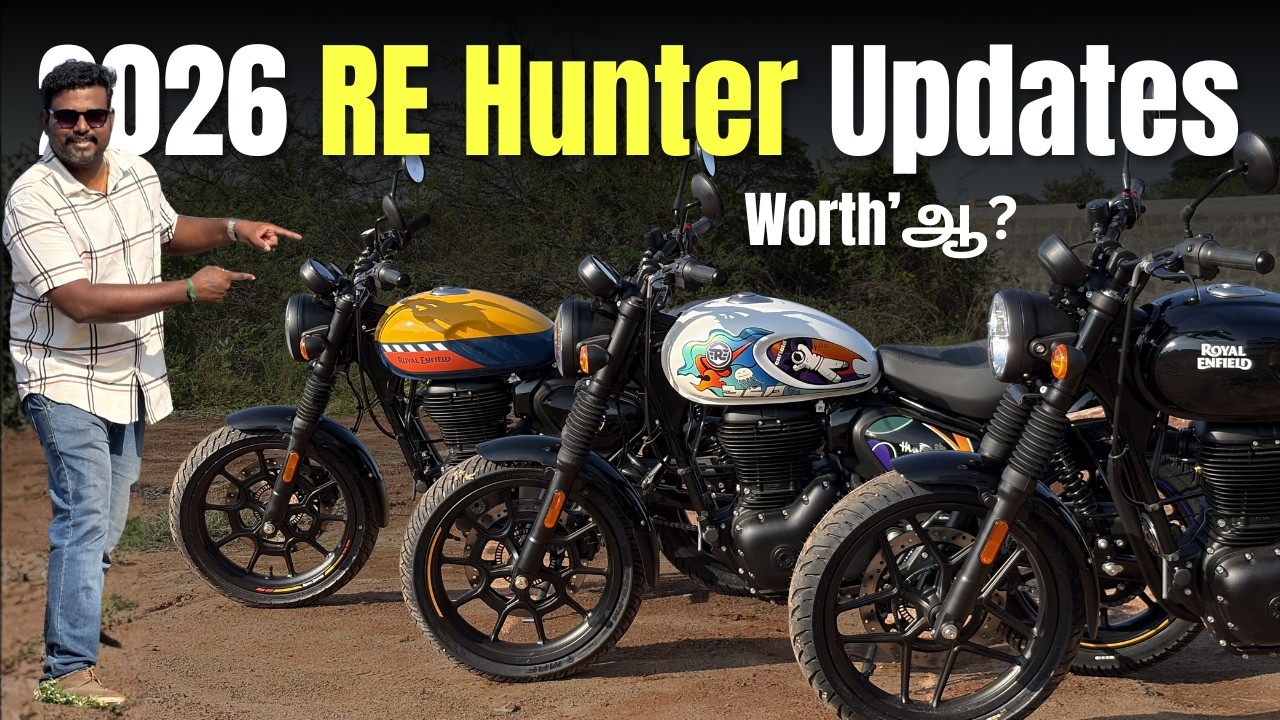 🔥 New Updates! | 2026 Royal Enfield Hunter 350 Tamil Review