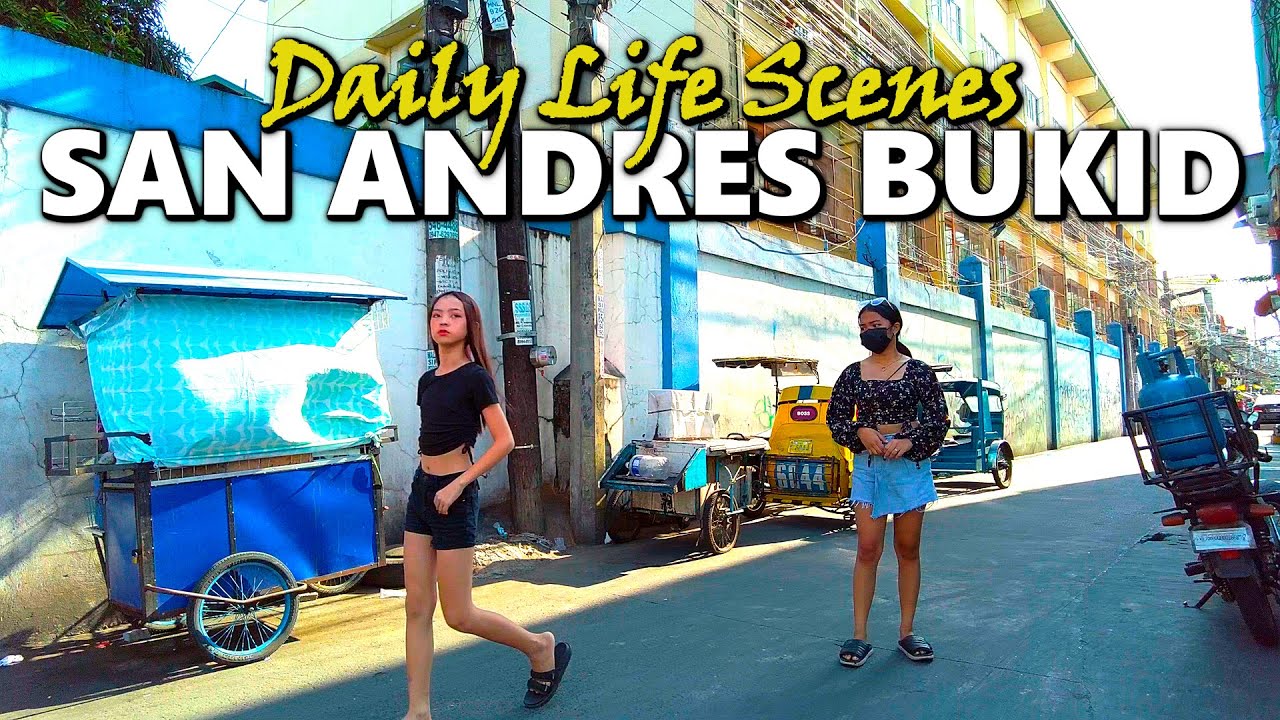 Walking and Exploring San Andres Bukid Manila Philippines | Walking Tours PH [4K]