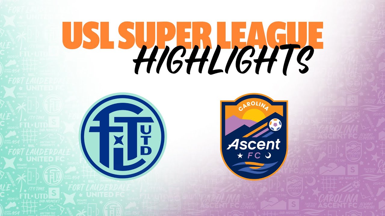 12.14.24 | Fort Lauderdale United FC vs. Carolina Ascent FC - Game Highlights