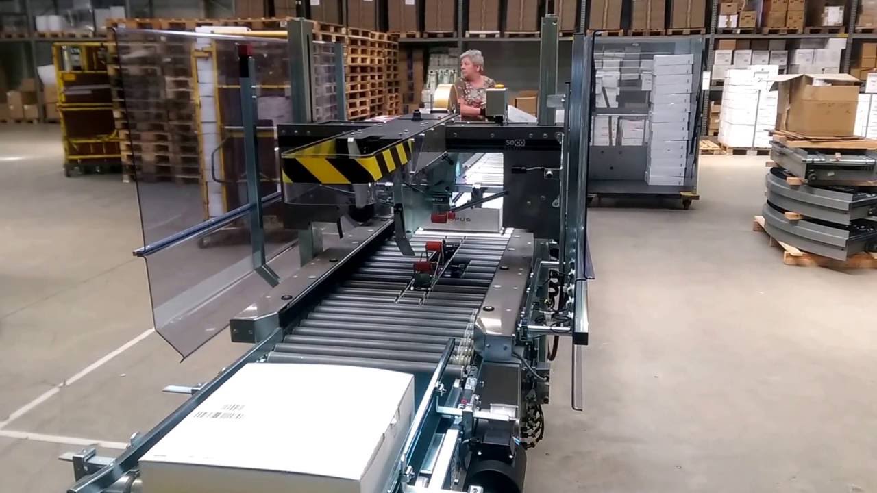SOCO SYSTEM Kartonverschliesser T-602 für Ihre Packtische