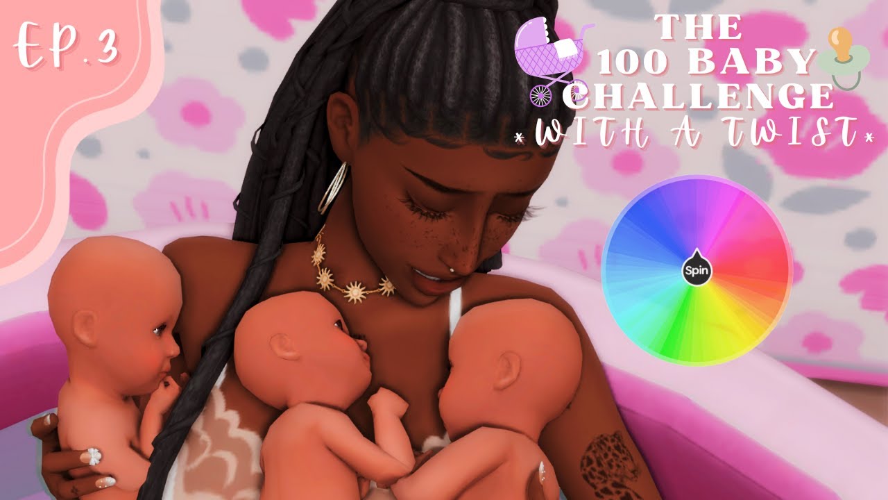 A TRIPLE surprise! 😳 The Sims 4 100 Baby Challenge *WITH A TWIST* | #3