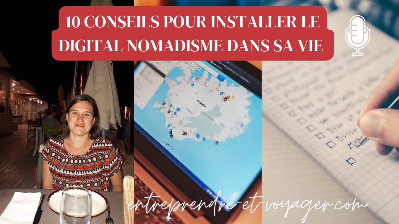 10 conseils pour installer le digital nomadisme dans ta vie (dès maintenant !)💻 🆓 💪