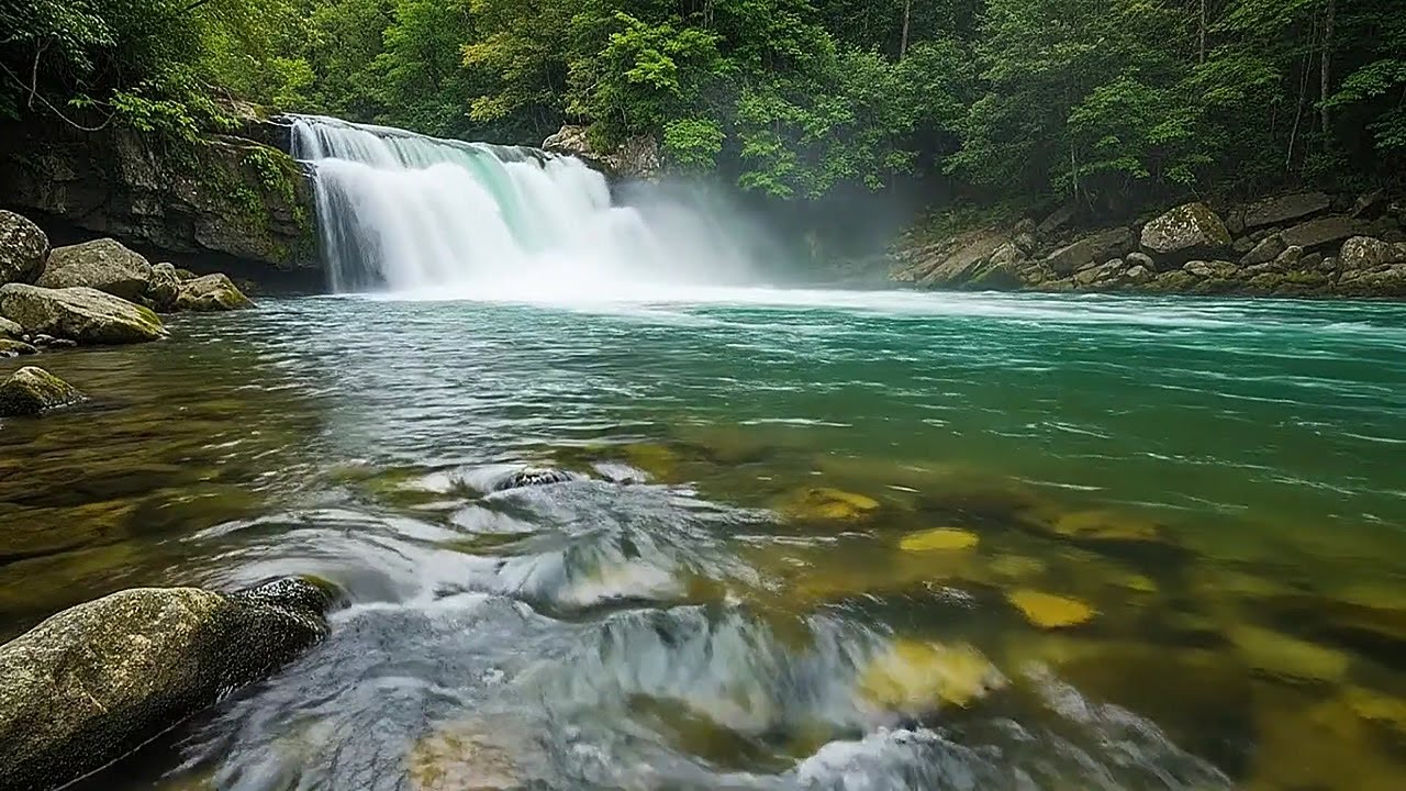 Flowing River Audio | Soothing Nature Sound to Sleep and Breathe Easy