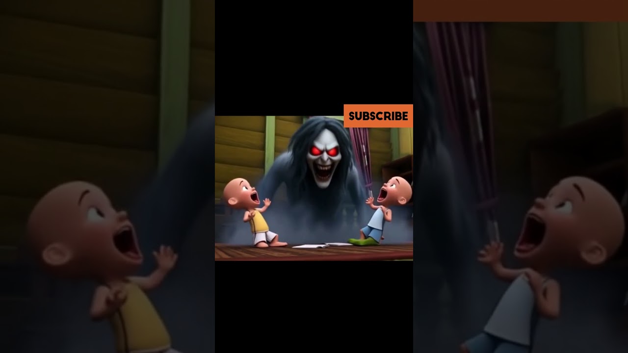 HANTU SERAM DIRUMAH UPIN IPIN #hantuseram #upinipin #trending #funny