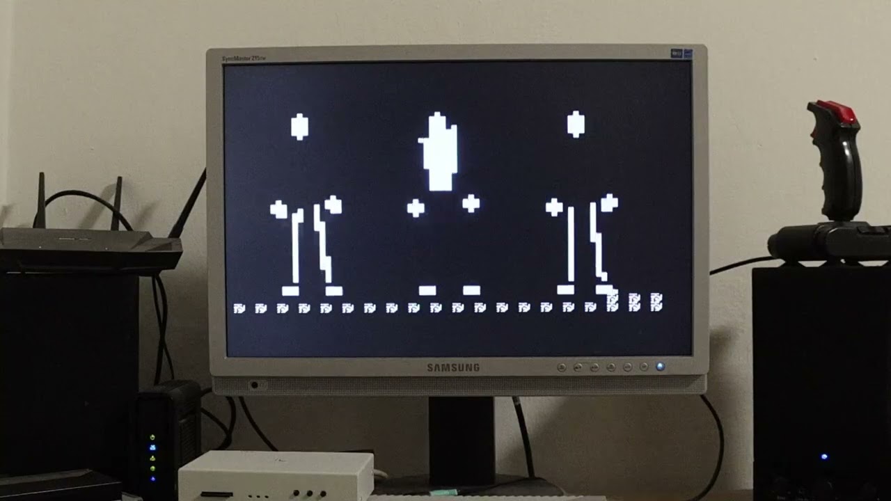 ATARI XE/XL - Dance with us, 2015, real HW