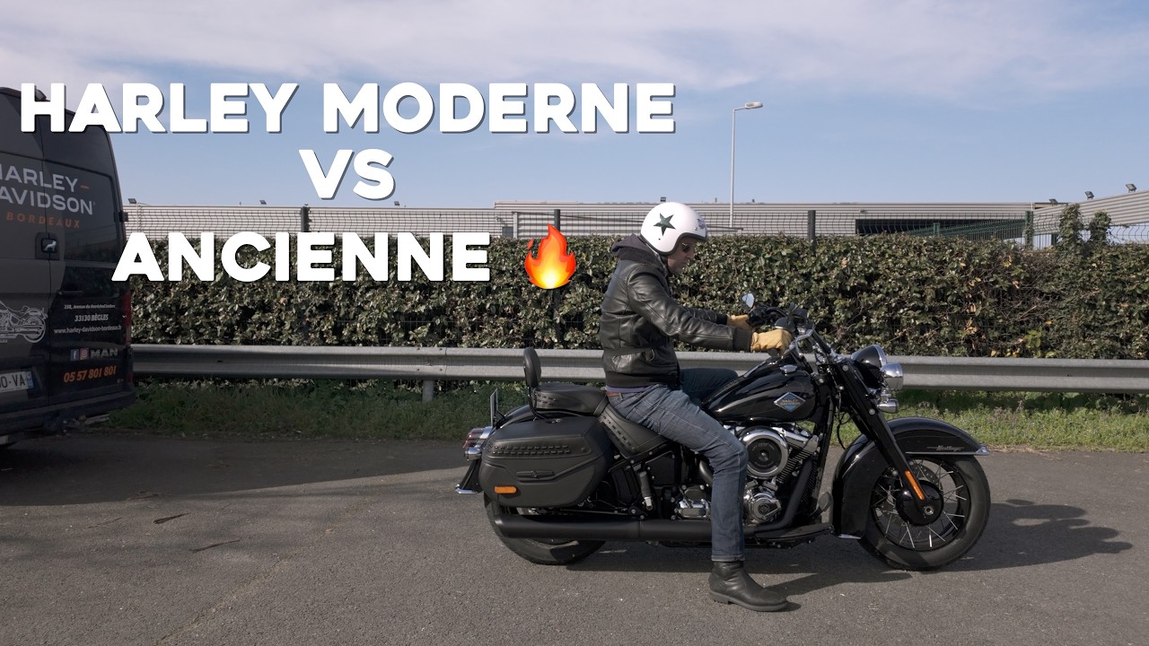J’essaie la nouvelle Harley Softail… Dois-je remplacer mon ancienne Road King ? 🤔