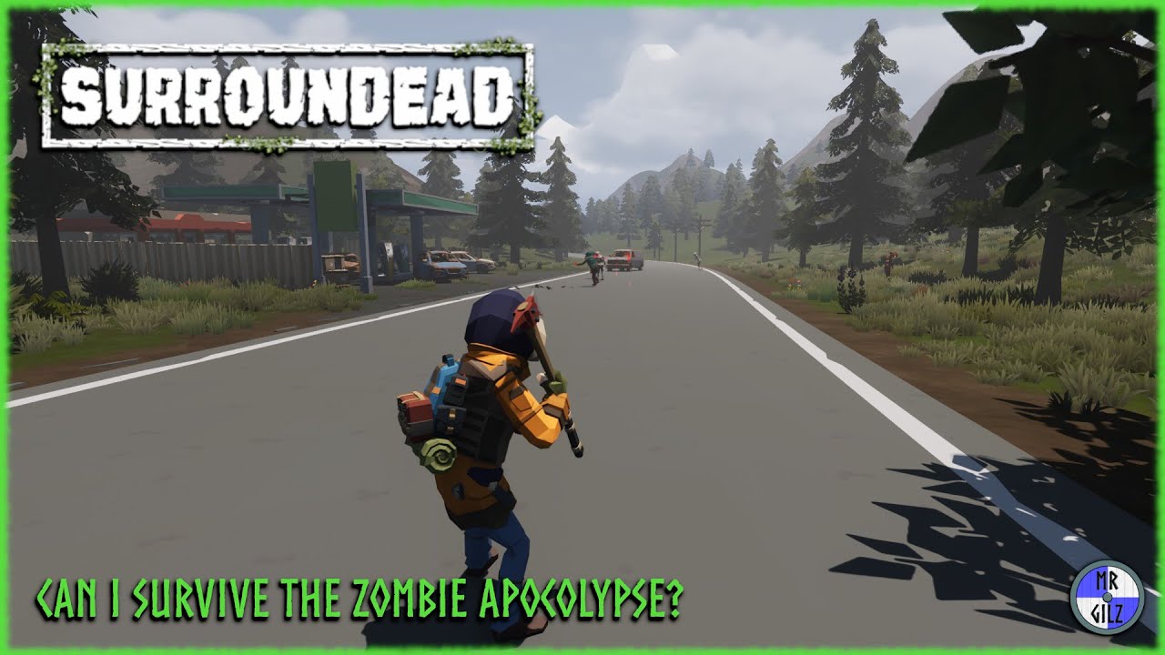 Can I Survive A Day In This Awesome Low Poly Zombie Survival Game? | SurrounDead - Day 1