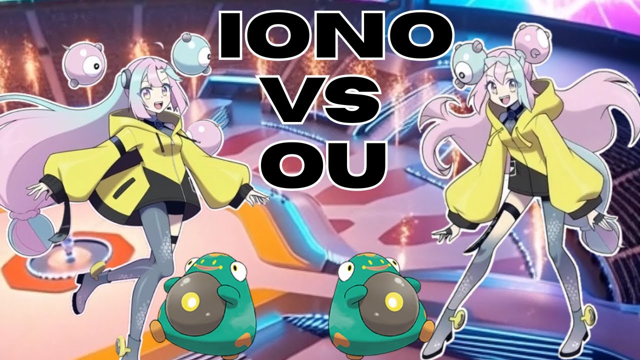 Iono Vs  Over Used! Pokémon Showdown