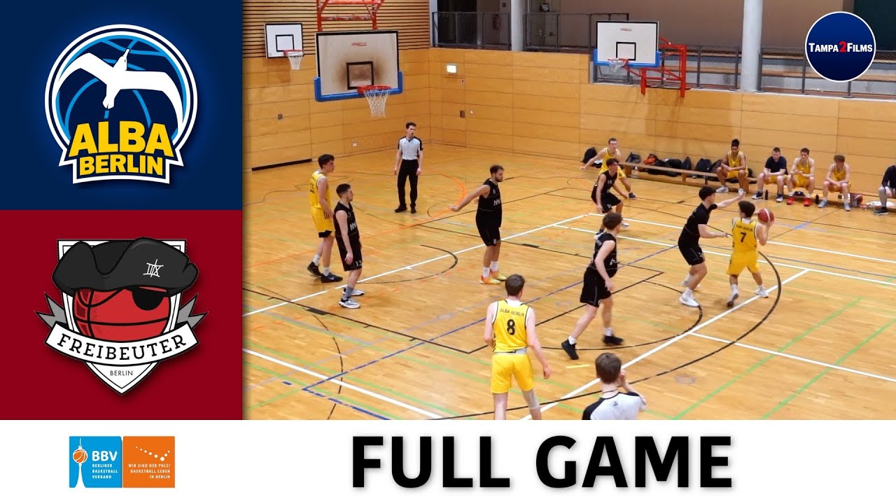 ALBA Berlin 2 vs. Freibeuter 2010 1 | U20 Oberliga | 2024