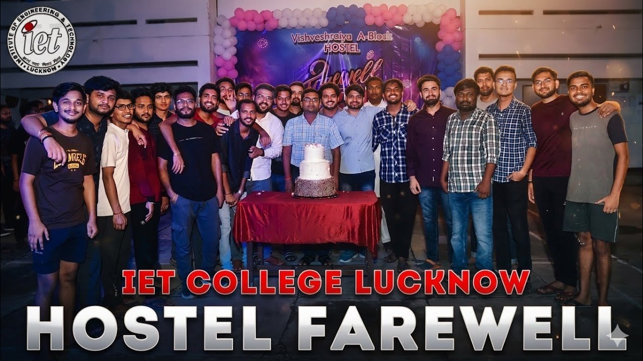 Hostel farewell 2024- IET college Lucknow 