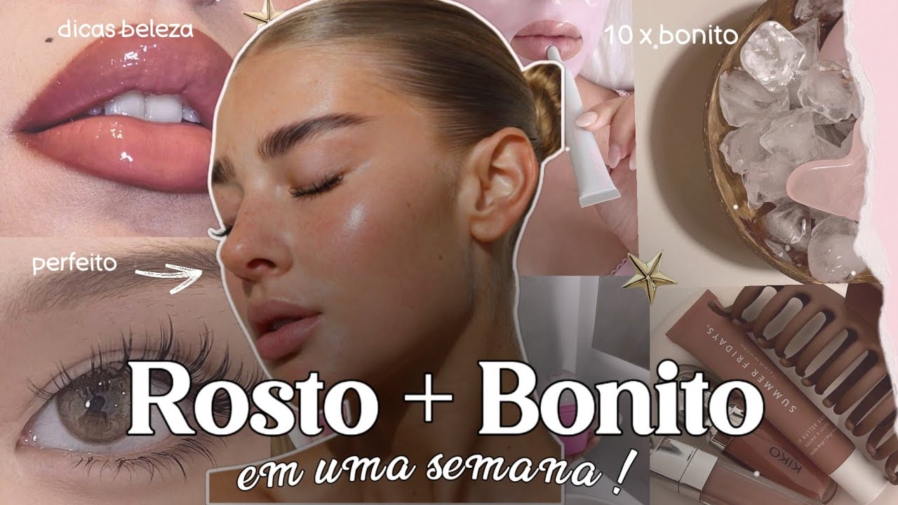 COMO deixar SEU  ROSTO mais BONITO ( não perca esse vídeo)