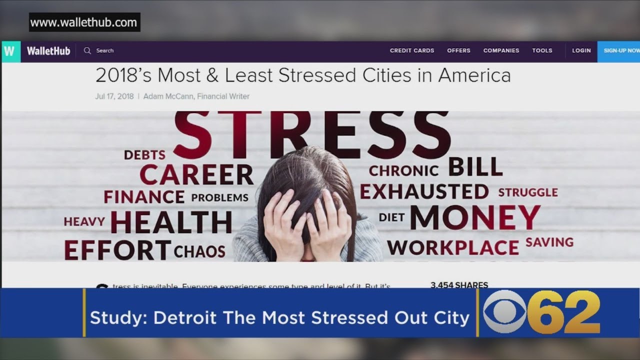 Report: Why Detroit is America&rsquo;s Most Stressed Out City