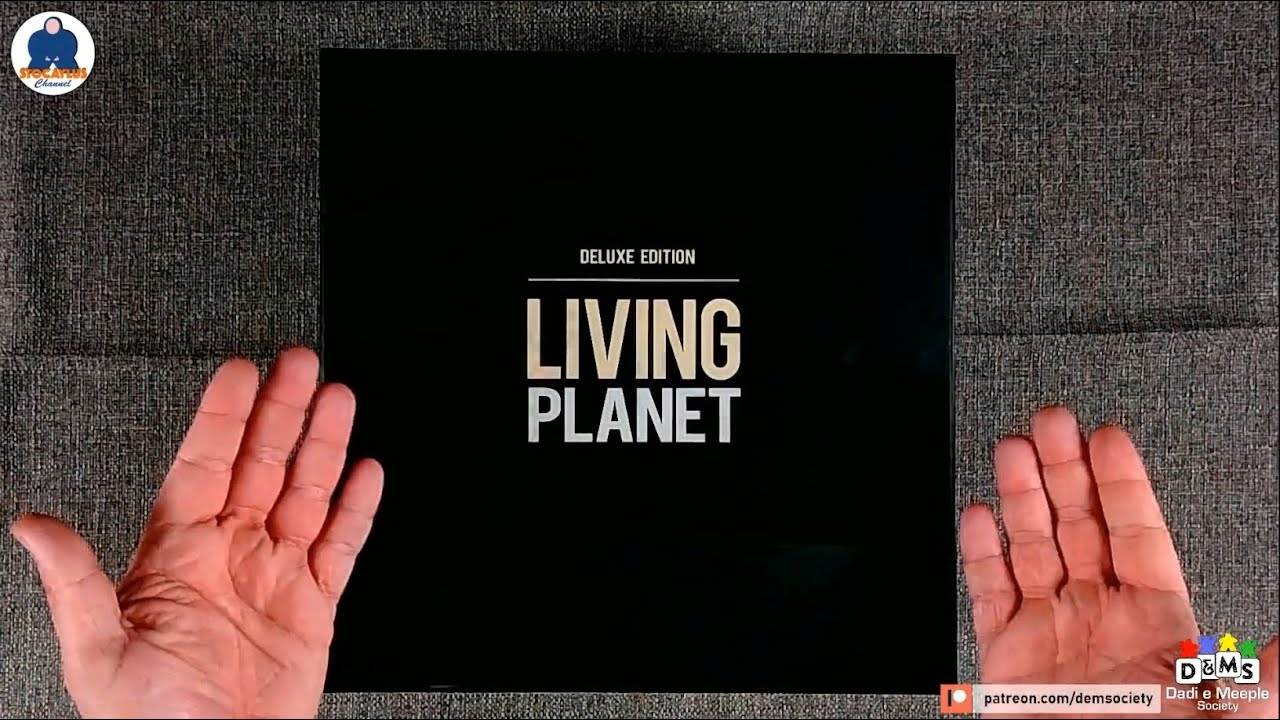 UNBOXING LIVING PLANET - Deluxe Edition - ALL IN Pledge - Board Game - #indabox
