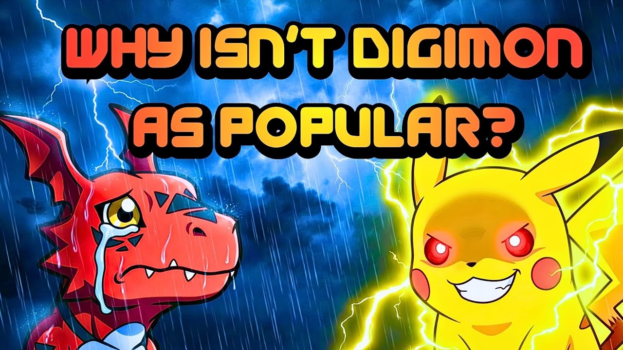 Why Pok&eacute;mon Is More Popular Than Digimon | Digimon vs Pok&eacute;mon