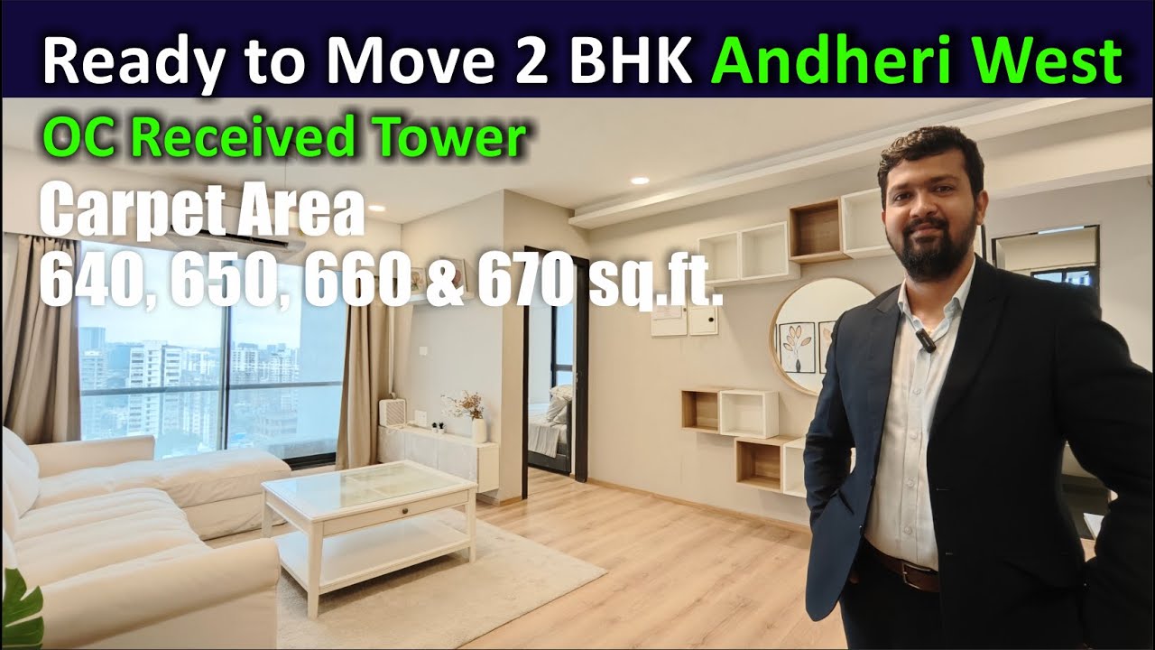 Ready to move 2bhk in Andheri West / OC received flat in Andheri / 2bhk flat in Andheri