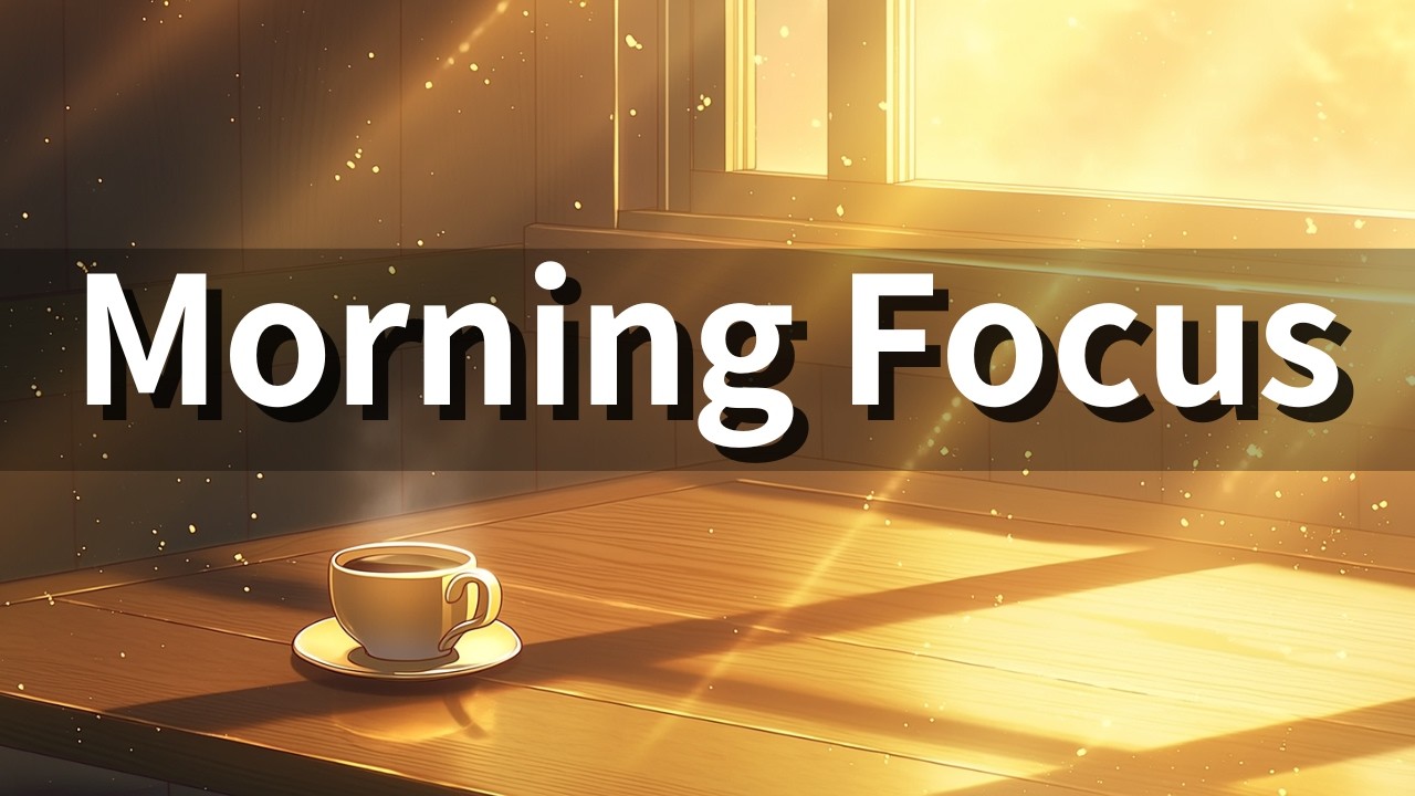 Morning Cafe Jazz for Study & Deep Work | 3 Hours