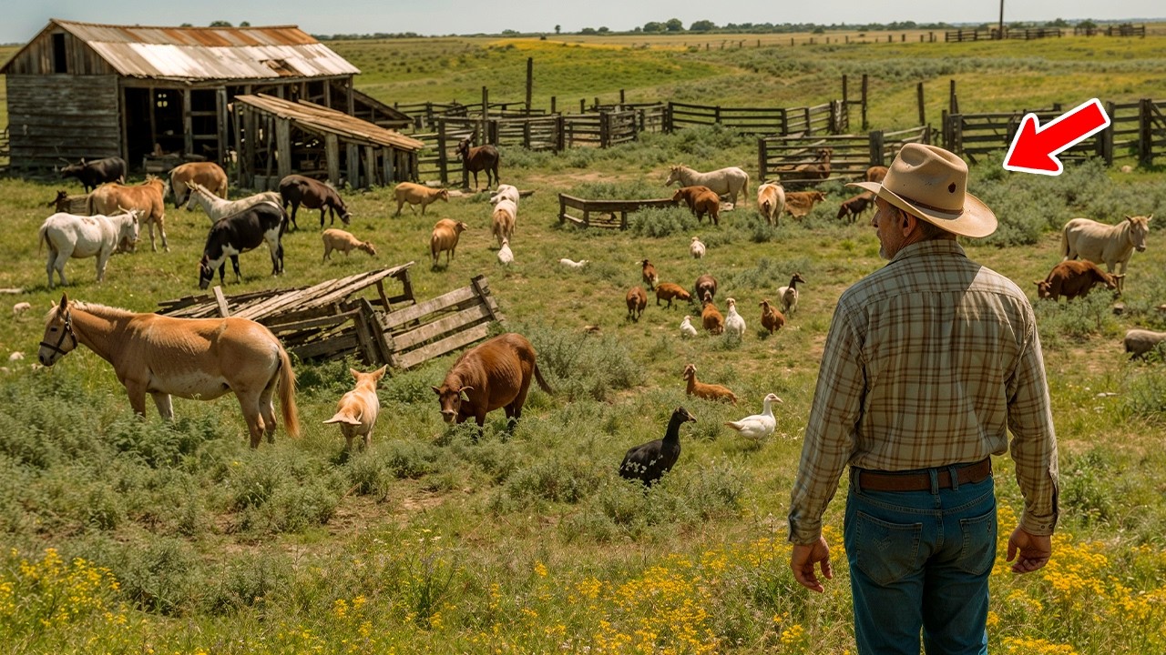 Farmer Returned To His Abandoned Ranch After 30 Years… What He Found Living There Shocked Everyone!
