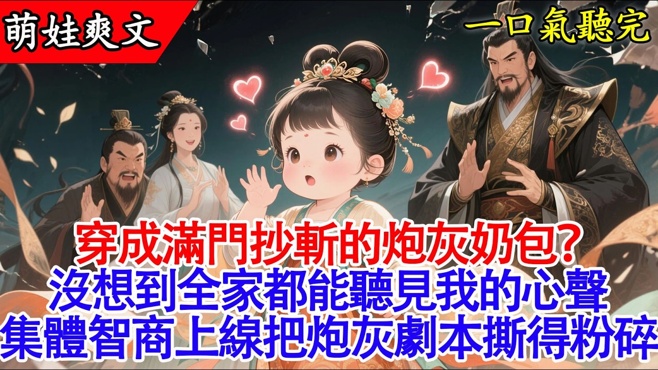 【完結小說】全家讀心！三歲奶包一句“毒酒”救下滿門忠烈，反派奸臣氣哭了！👶🍼 團寵養成記#爽文 #有聲書 #萌娃 #團寵 #小說 #原創