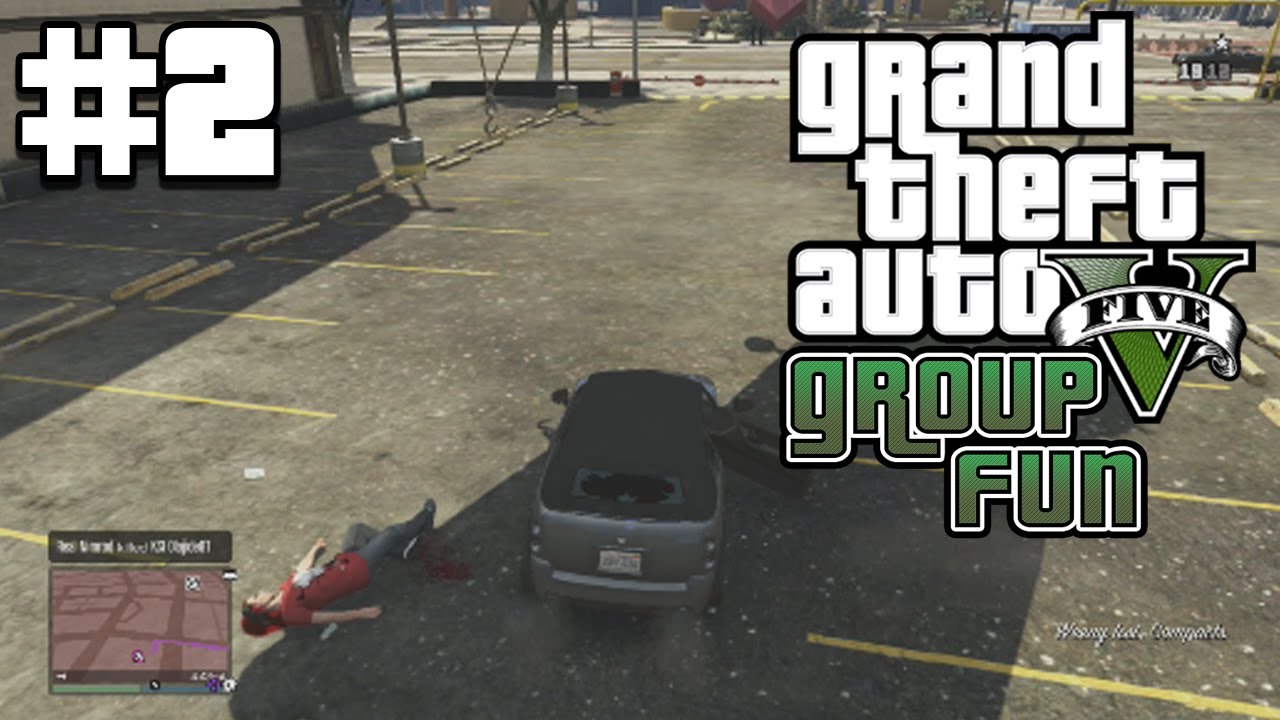 GTA V Online Group Fun #2 (With Zerkaa, TBJZL, KSIOlajidebt and Behzinga)