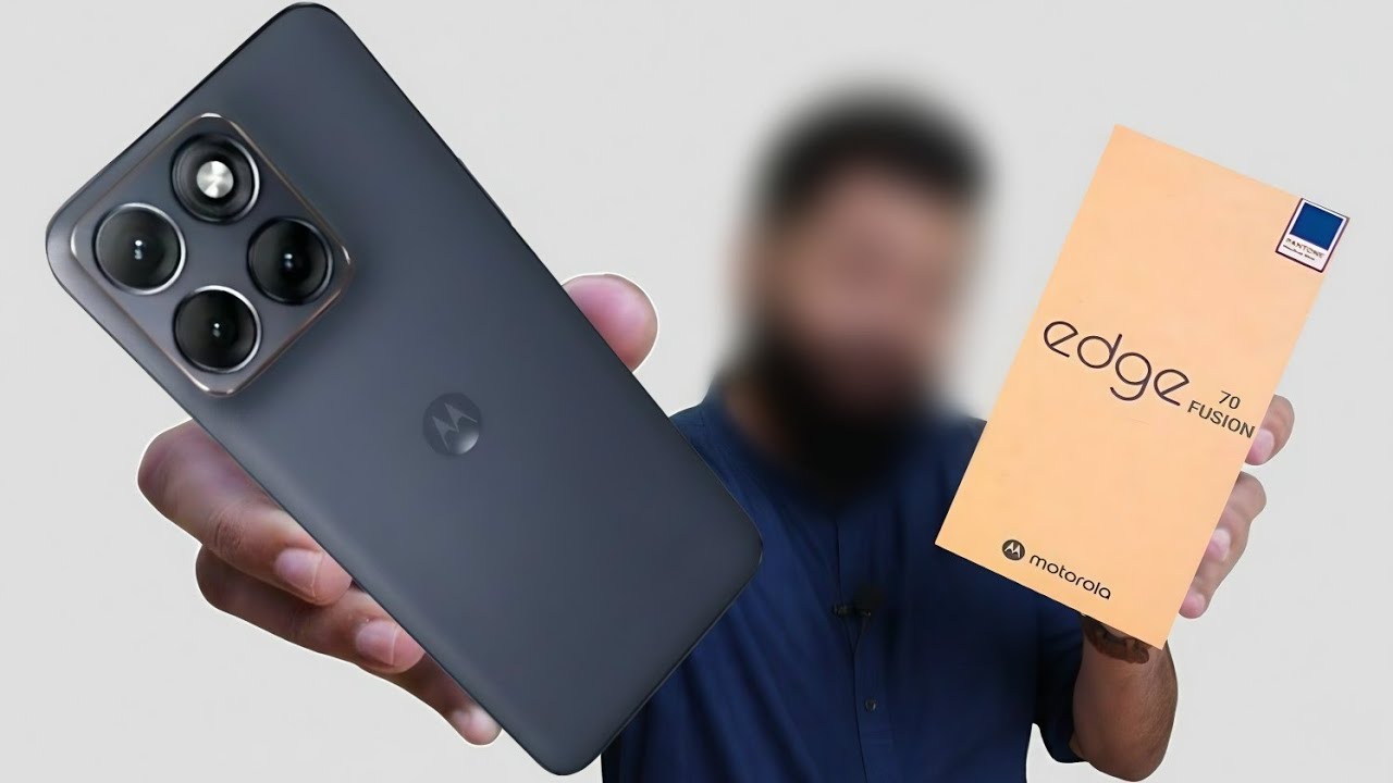 Moto Edge 70 Fusion Unboxing, first look & Camera test