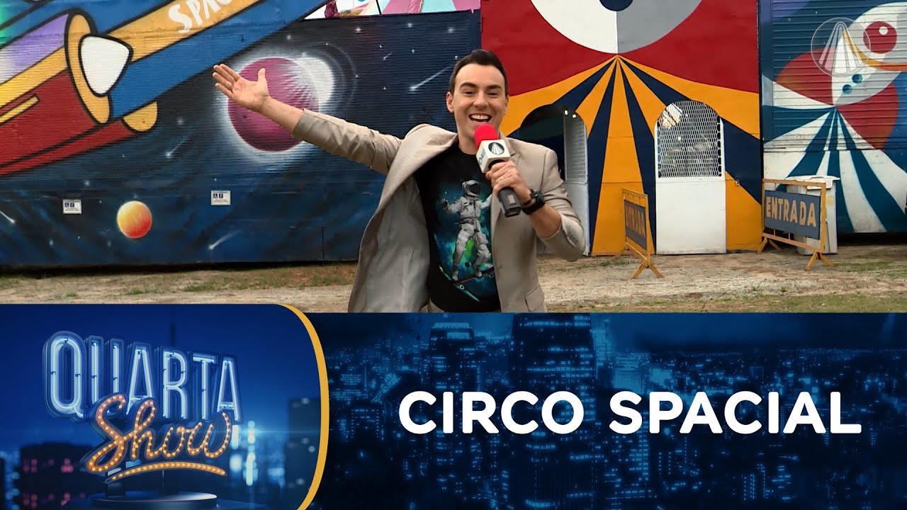 Conheça o espetáculo e os bastidores do Circo Spacial
