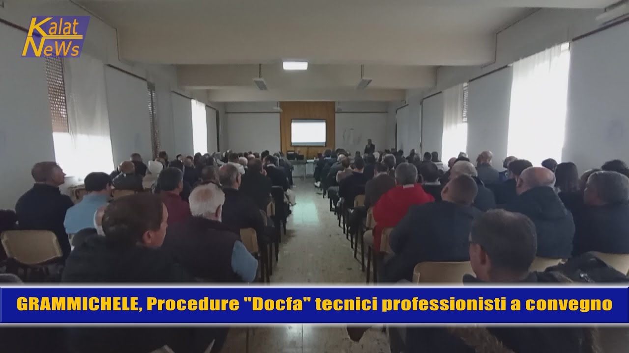 Grammichele, Docfa e Bonus 110 per la prima volta tecnici professionisti del Calatino a convegno