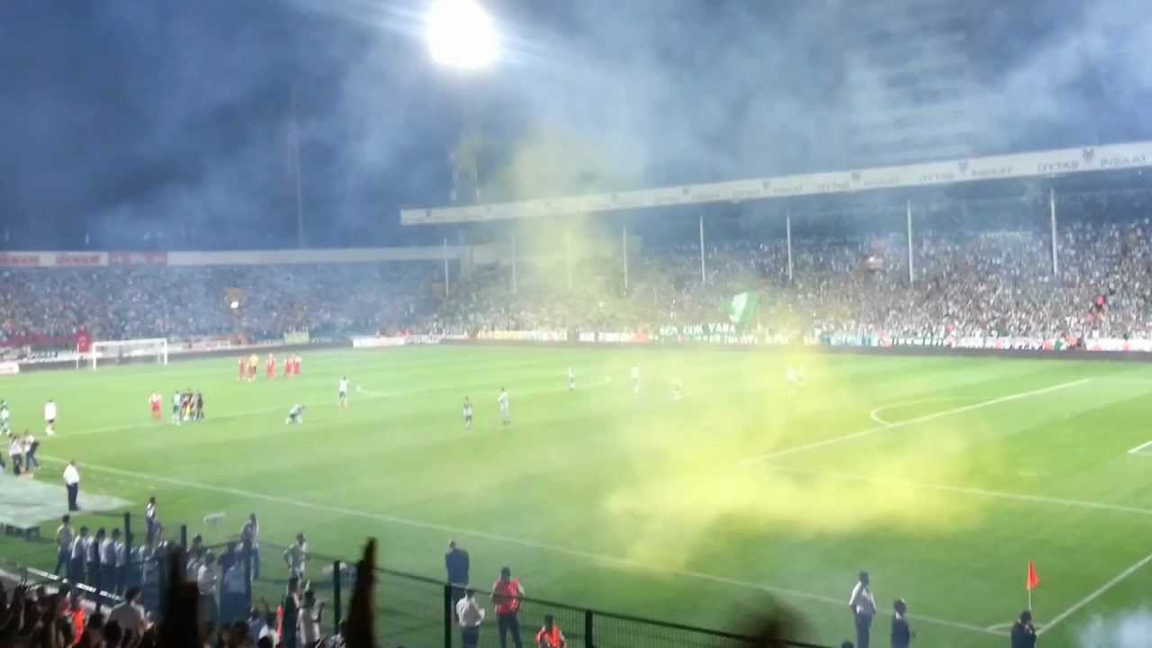 Bursaspor 3-1 Twente Maç Başlangıcı | Taraftar Kamerası