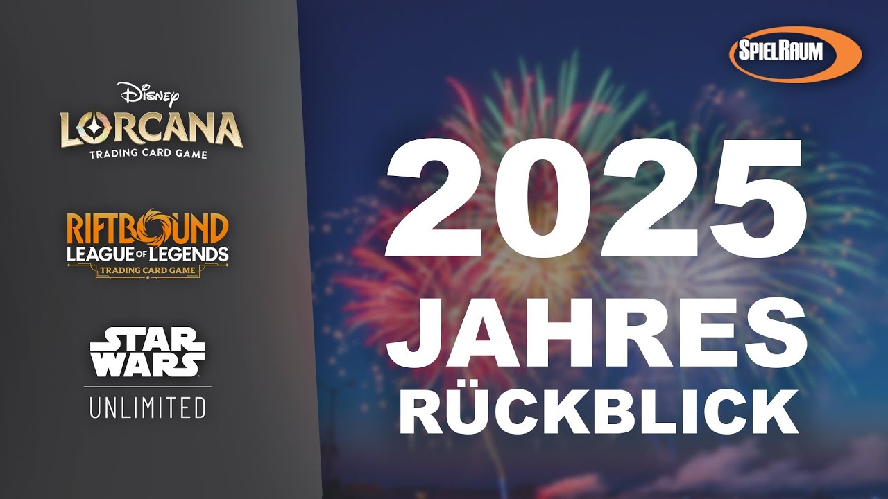Star Wars Unlimited, Lorcana & Riftbound Jahresrückblick 2025 - SpielRaum [DE]