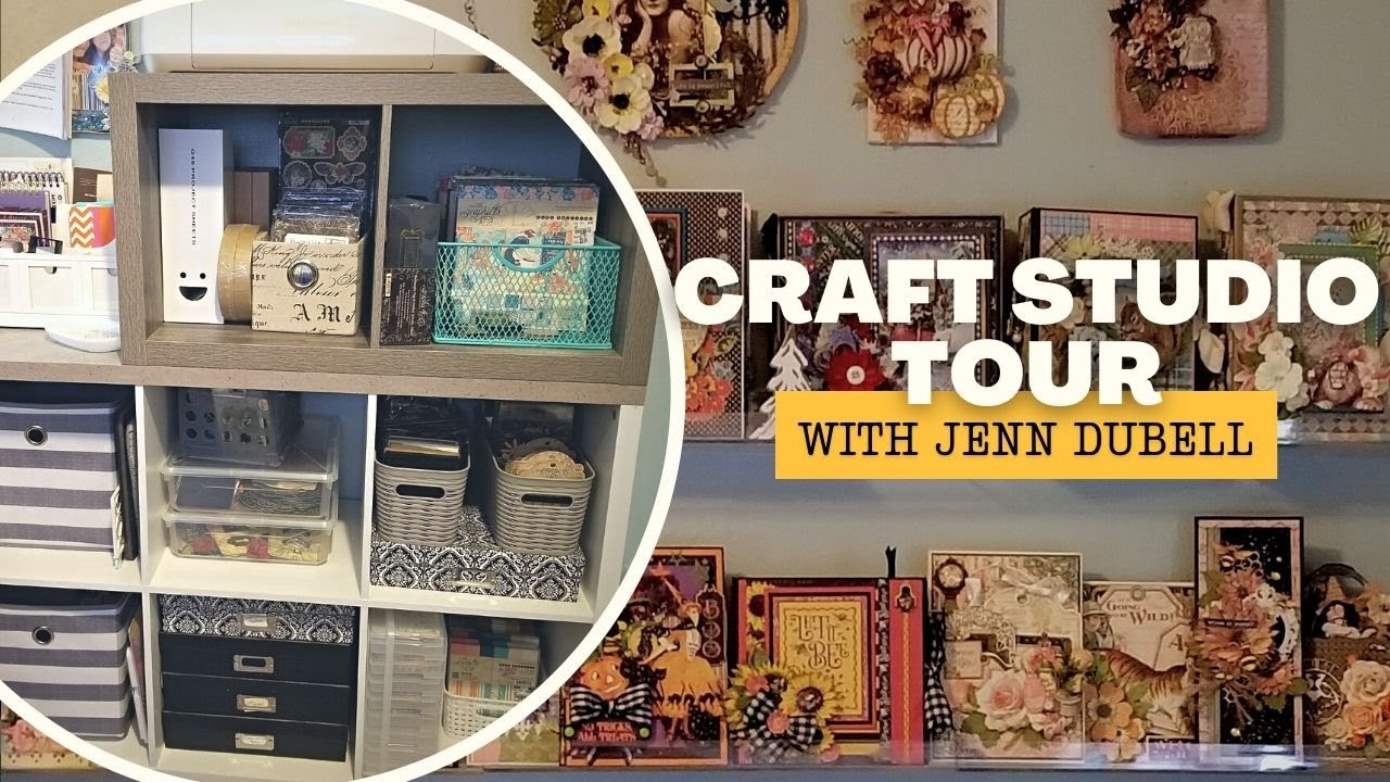 Craft Studio Tour by Jenn DuBell - Graphic 45