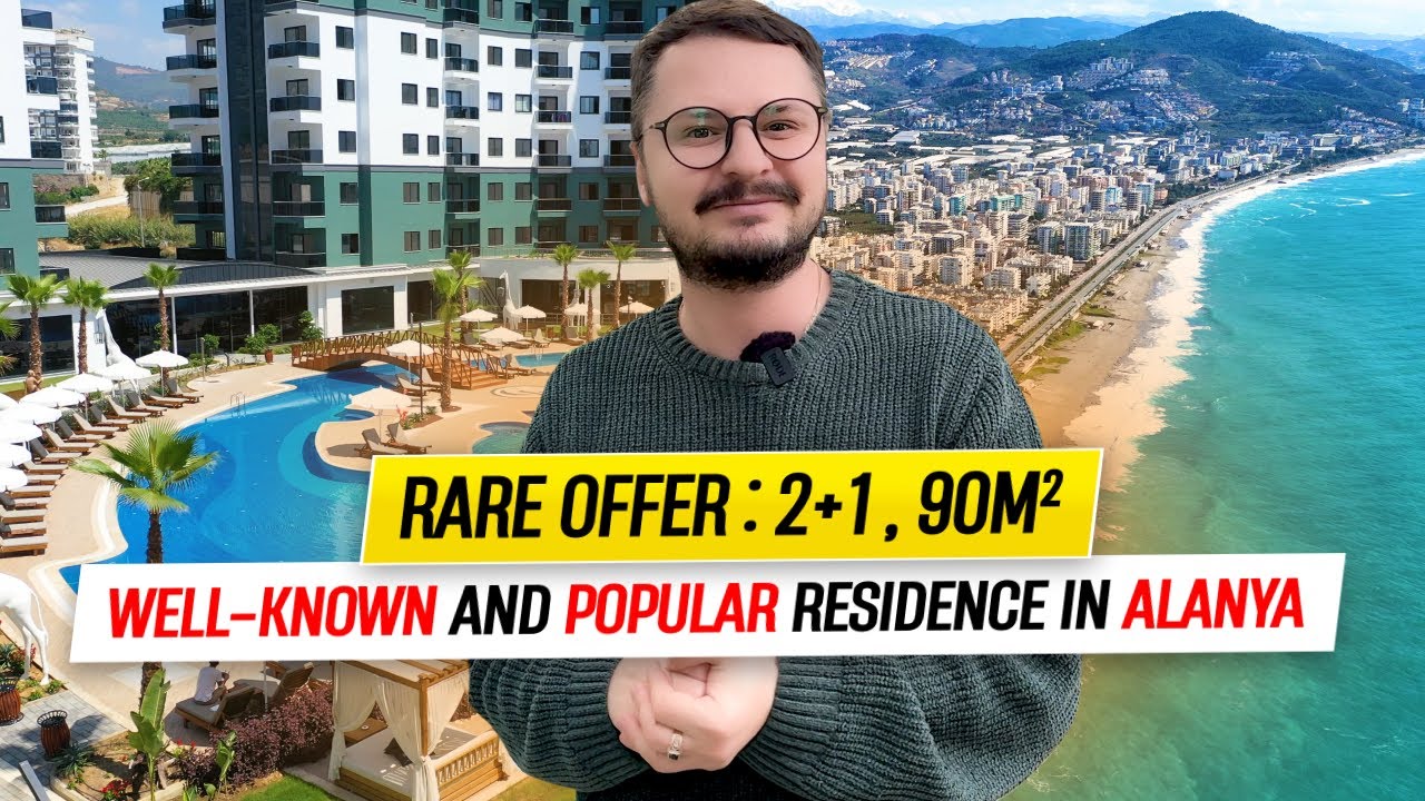 2+1 Apartment, 90 m², One of the Best Residence in Mahmutlar, Alanya // Real Estate in Turkey