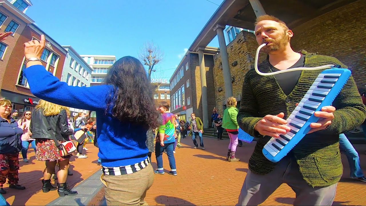Amazing Danser Encore Flash Mob - 17 April 2021 Nijmegen - The Netherlands