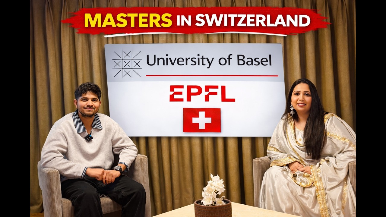 🎙️ SwissPilla Talks: Master&rsquo;s in Switzerland 🇨🇭 | University of Basel & EPFL | Student Guide