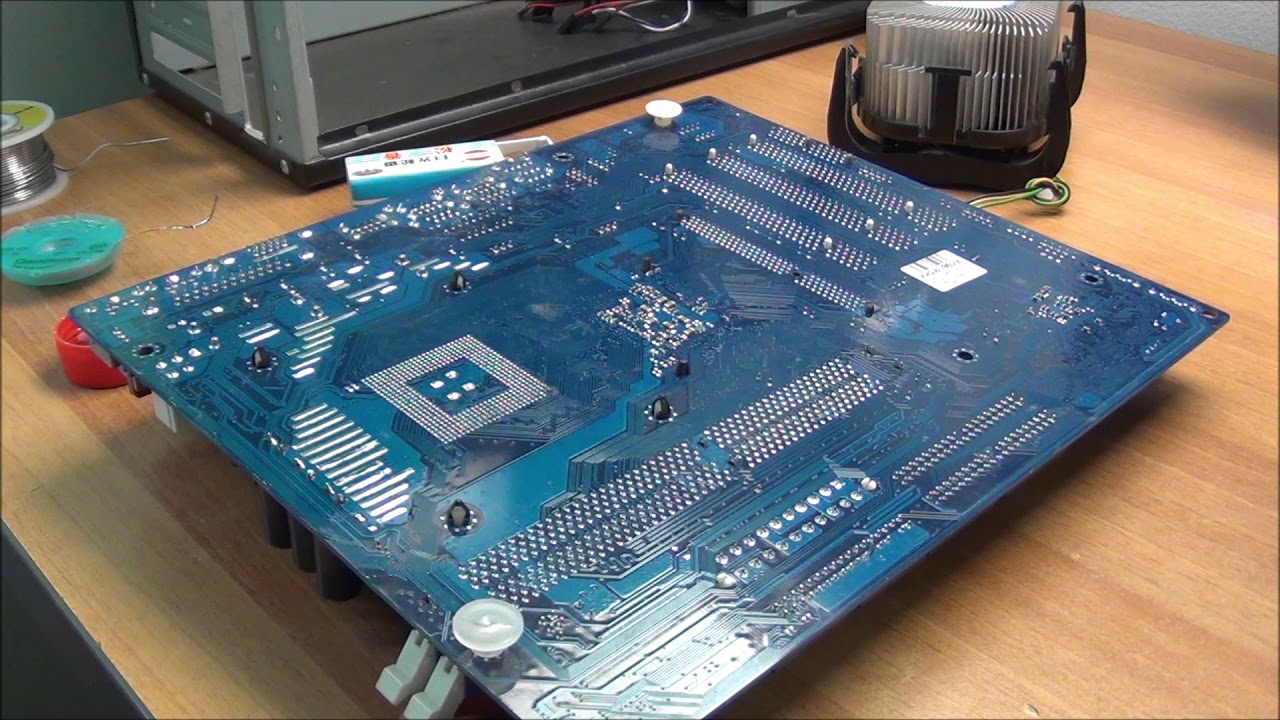 Working on an old no-name computer - includes repairs and modifications