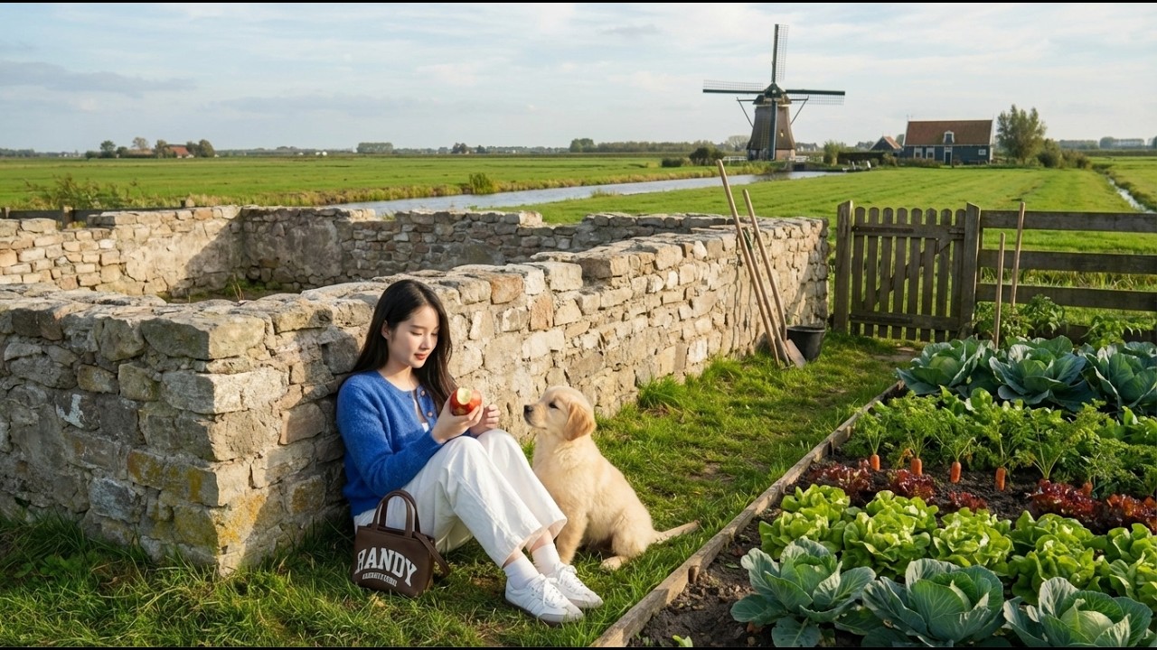If you were me, how would you build a stone house in the Netherlands and plant trees there?