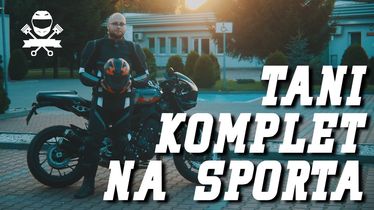 Jak Tanio Ubrać się na Motocykl Sportowy? Sprawdzamy kombinezon Ozone i najtańszy kask HJC CS-15