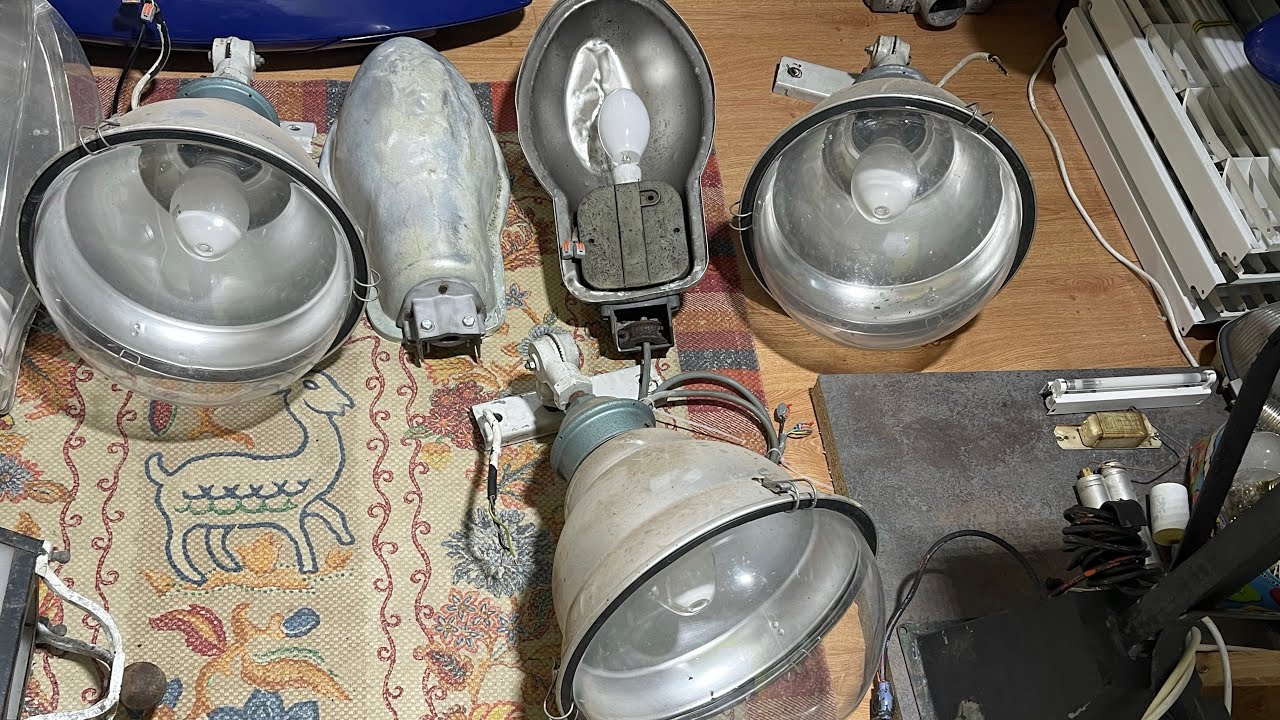 Grosse récupération de luminaires d’éclairage public#5