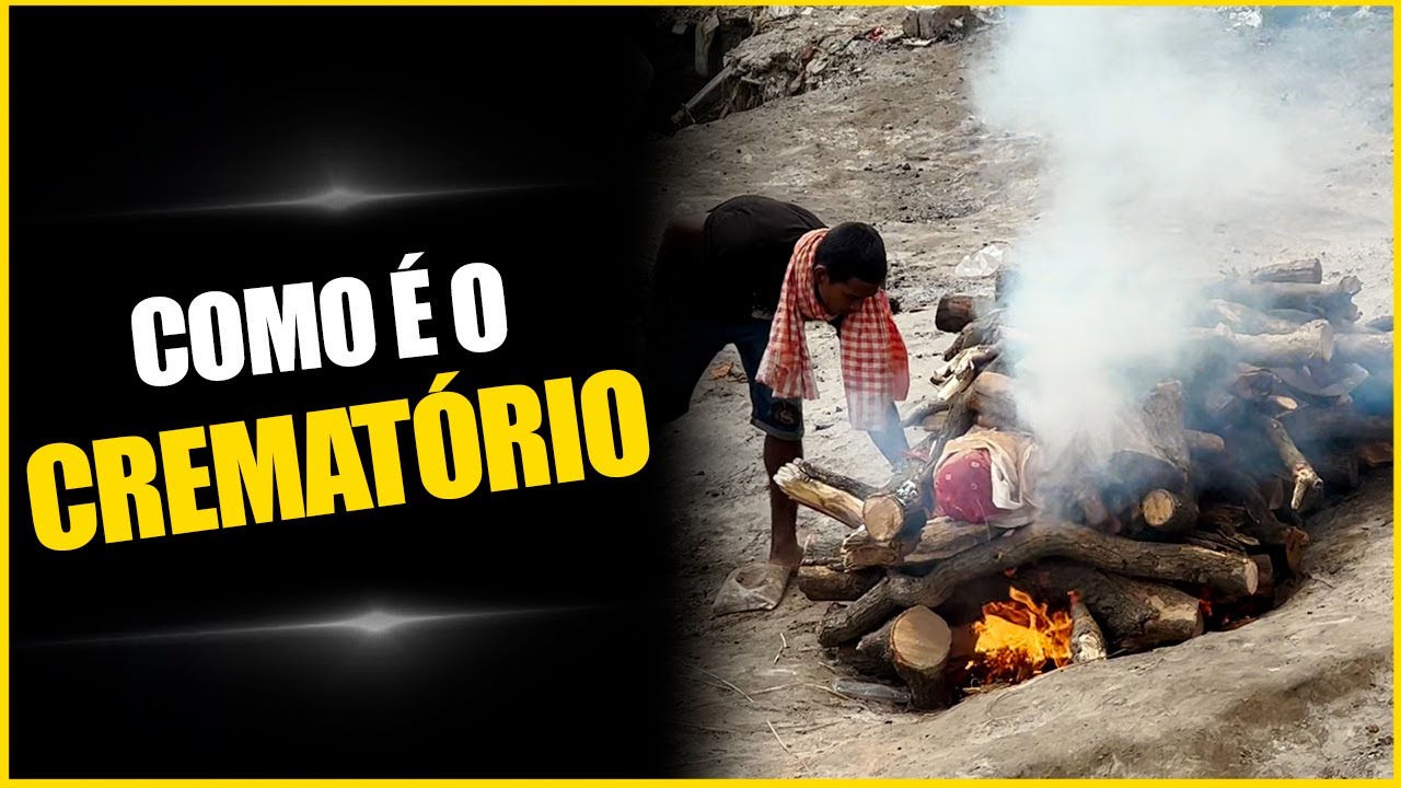 Como é o CREMATÓRIO na ÍNDIA - Viking Mochileiro