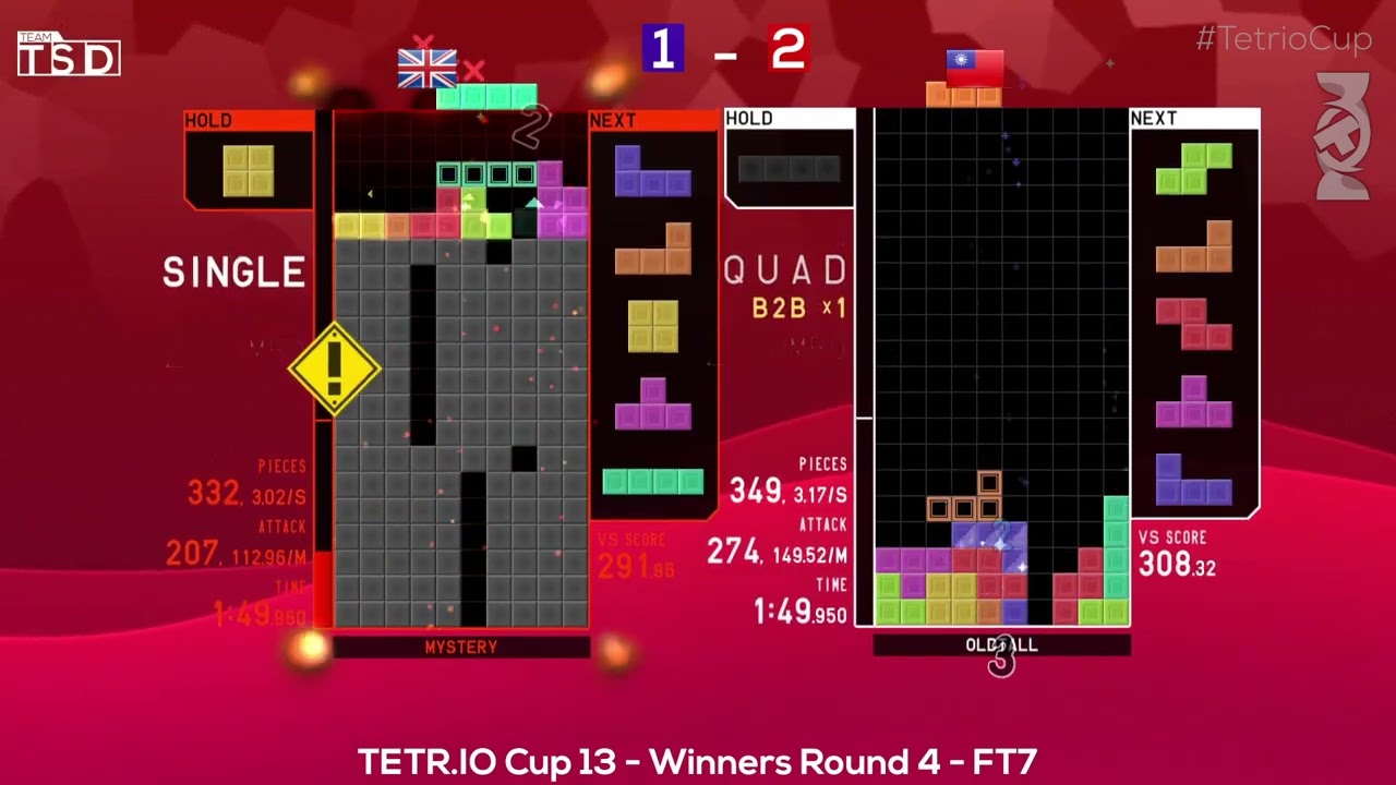 TETR.IO Cup 13 - Mystery vs OLDTALL - Winners Round 4