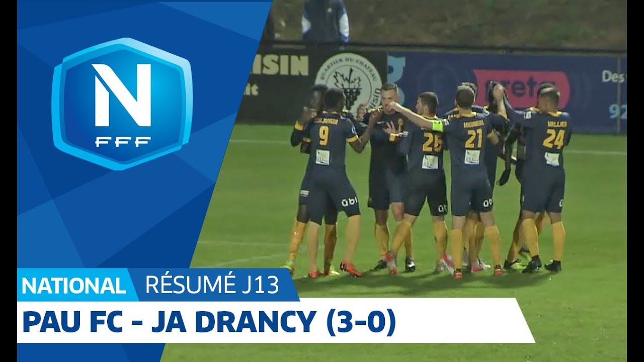 J13 : Pau FC - JA Drancy (3-0), le résumé I National FFF 2018-2019
