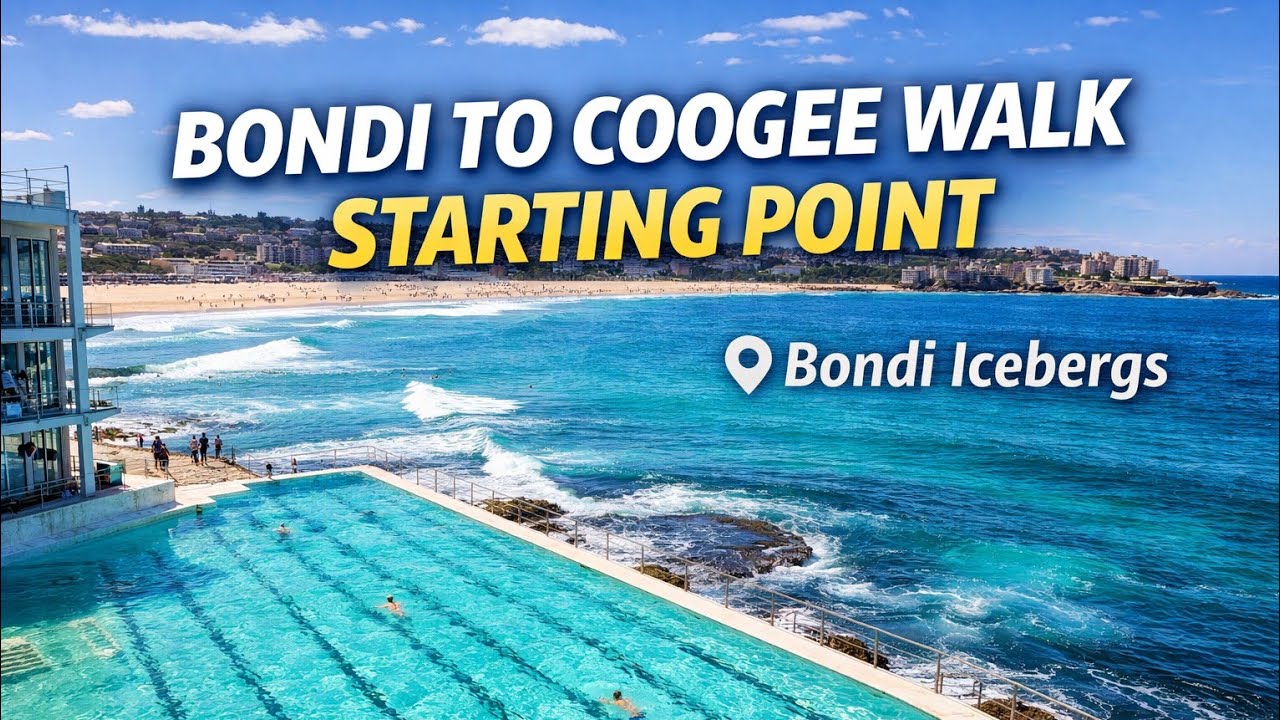 Bondi to Coogee 6km Coastal Walk In Sydney | Australia 🇦🇺 4k