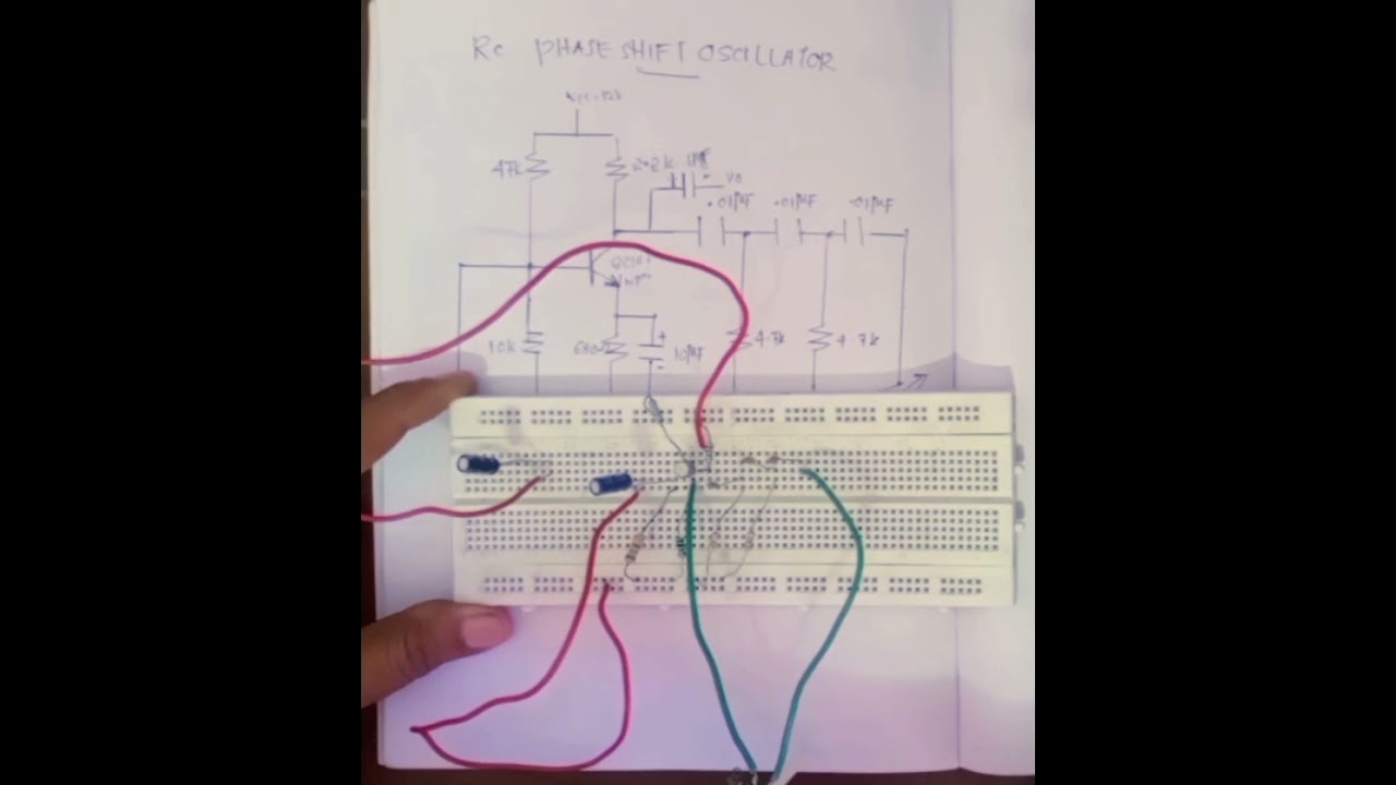 EXPERIMENT ON RC PHASE SHIFT OSCILLATOR PART-2