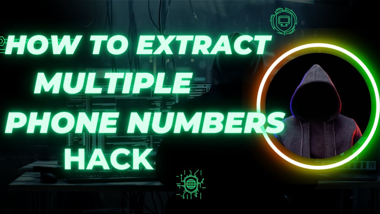 How to Extract Phone Numbers - Cell Phone Number Extractor - Cell Phone Number Scraper