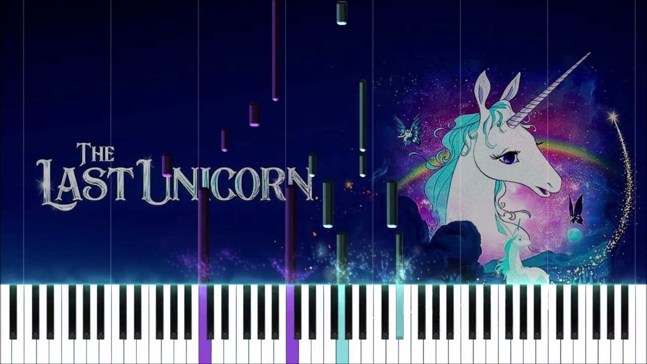 America - The Last Unicorn (Piano Tutorial)
